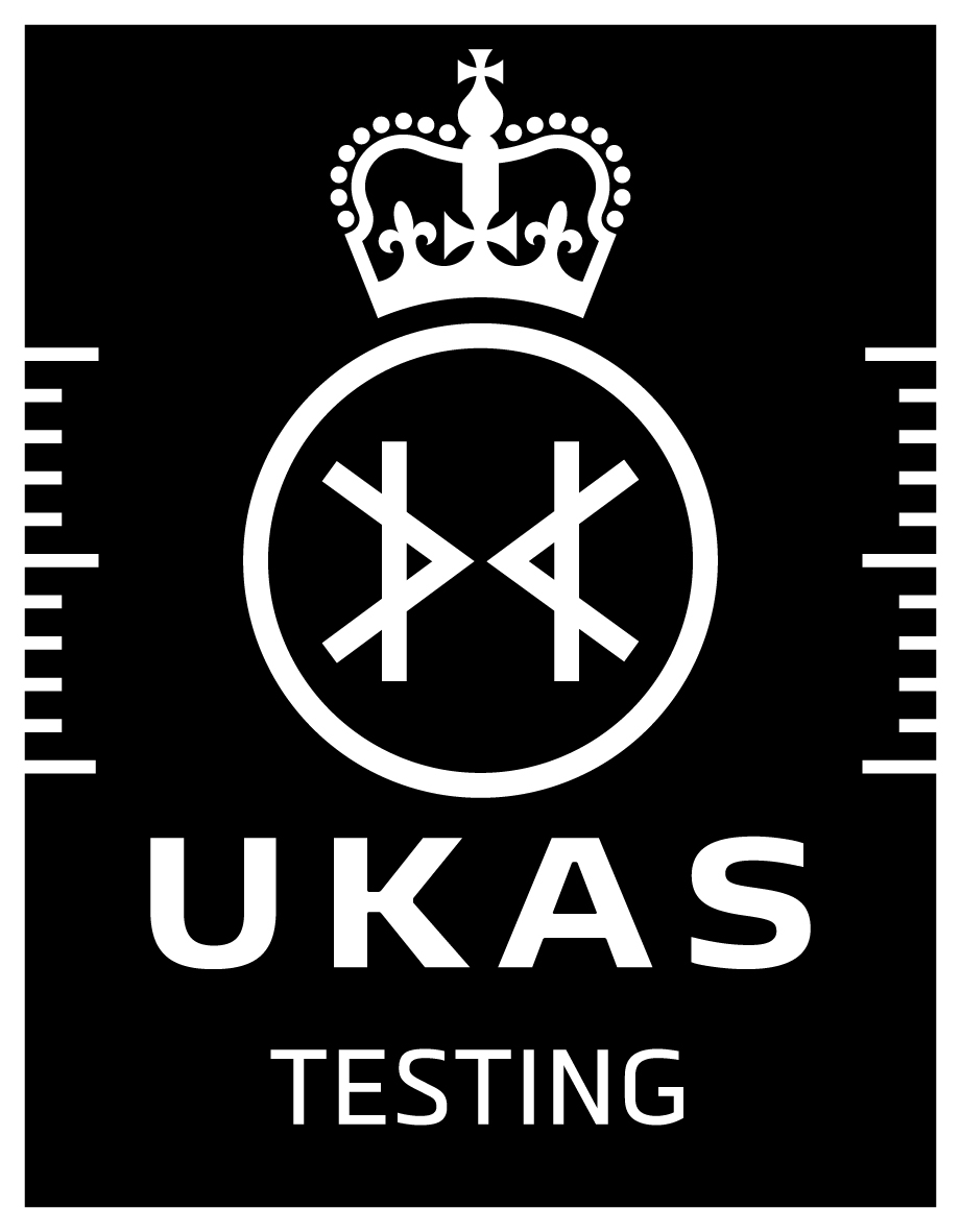 UKAS Accreditation Symbol - white on black - Testing.jpg